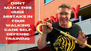 Don’t make this mistake! Learn how to use a walking cane for self defense