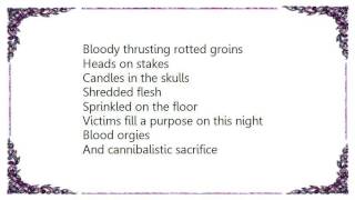 Autopsy - Blood Orgy Lyrics
