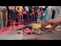 Opening package of Barbie size clothing &amp; shoes.