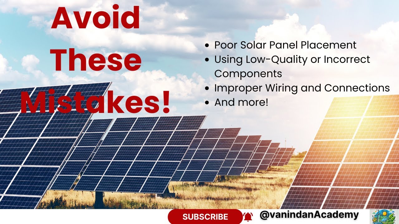 How to Build a DIY Solar System:10 Common Mistakes to Avoid