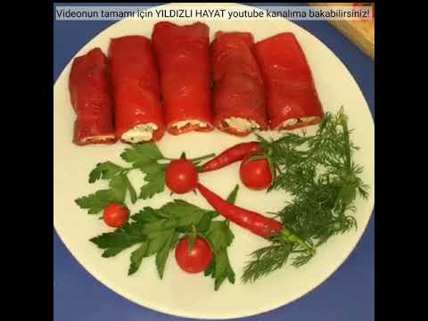 PEYNİRLİ KAPYA BİBER SARMA TARİFİ / Meze çeşitleri / Nefis Yemek Tarifleri / Yıldızlı Hayat #Shorts PEYNİRLİ KAPYA BİBER SARMA TARİFİ / Meze çeşitleri / Nefis Yemek Tarifleri / Yıldızlı Hayat #Shorts