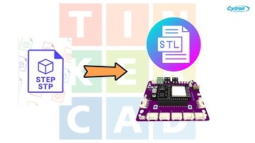 STEP to STL & TINKERCAD: Easy 3D Editing for Beginners!