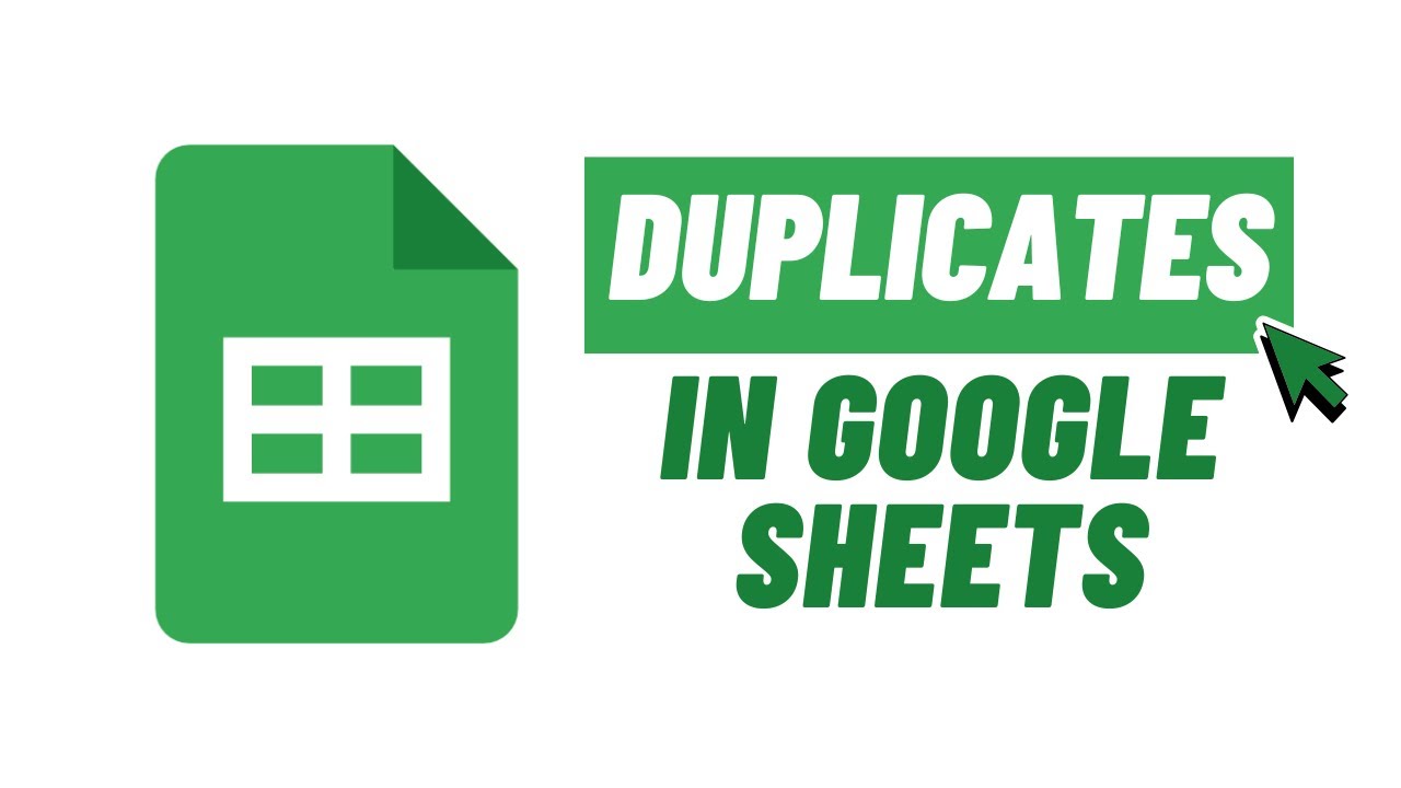 How to Highlight Duplicates in Google Sheets - YouTube