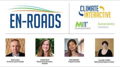 An Online Session of the En-ROADS Climate Workshop