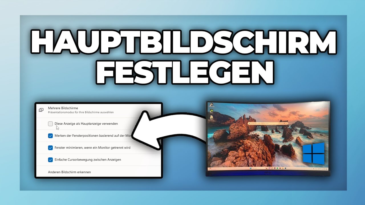 PC Hauptbildschirm ändern - Windows 11 Tutorials - YouTube