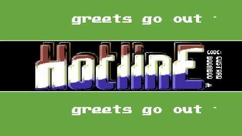 1991 Hotline Intro for Commodore 64 C64