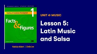 [Audio + Answer] Facts and Figures - Unit 4: Lesson 5: Latin Music and Salsa