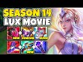 Trying every lux build possible for season 14 the lux movie