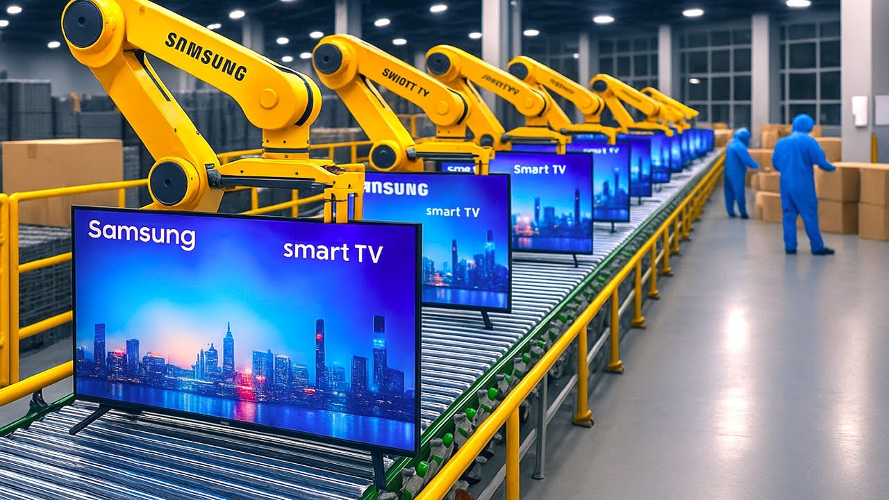 TAKTO se KAŽDÝ DEN VYRÁBÍ MILIONY SMART TV 📺 | UVNITŘ MEGA TOVÁRNY