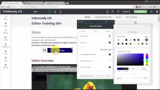 Links, Buttons, Pop-ups and Anchors  - Editor Training (2017 Update) Profile