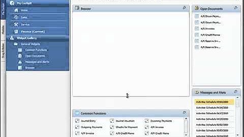 SAP Business One 8.8 - Introducing the new cockpit