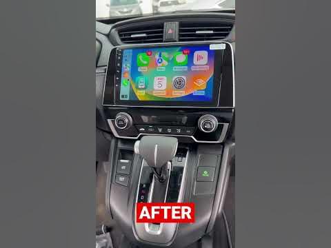 2019 HONDA CRV APPLE CARPLAY UPGRADE! #shorts #short #shortvideo #