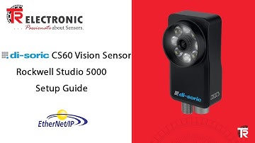 How to set up the di-soric EtherNet/IP CS-60 Vision Sensor