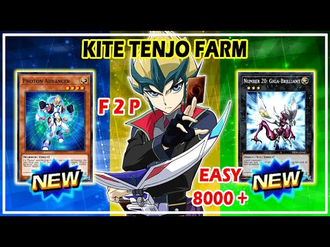 KITE TENJO Farm F2P Easy 8000 Yu Gi Oh Duel Links
