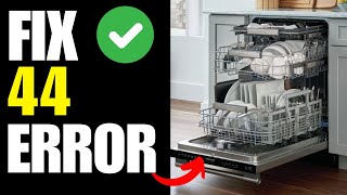 electrolux dishwasher error code 44 - How To Fix
