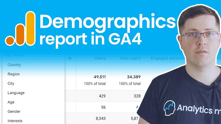 Google Analytics 4 Demographics Reports (how to get data and use it)