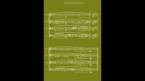 Max Reger - "Abide, O dearest Jesus" for String Quartet - Sheet Music
