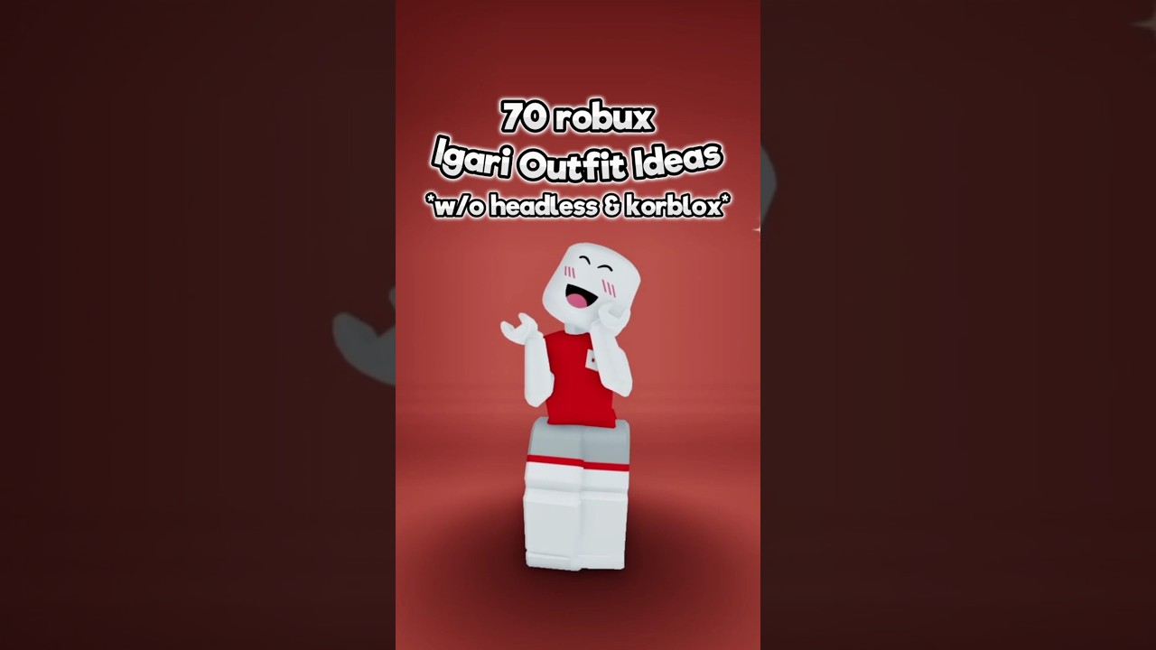 70 robux Igari outfit idea! 