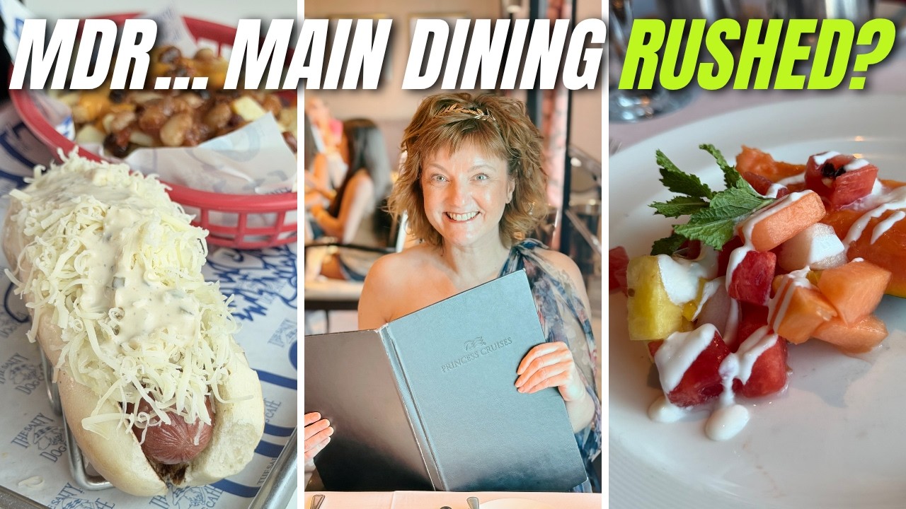 Majestic Princess Inclusive Food Review | MDR, Buffet & Other Options Reviewed