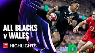HIGHLIGHTS | All Blacks v Wales | Cardiff, 2025