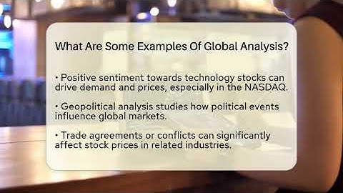 What Are Some Examples Of Global Analysis? - AssetsandOpportunity.org
