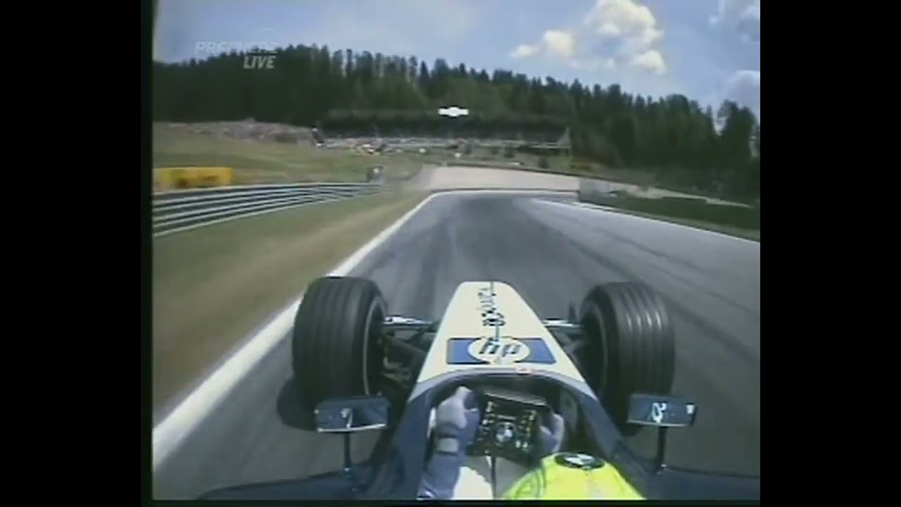 F1 Austrian GP A1 Ring 2003   Saturday Qualifying   Ralf Schumacher Onboard Lap