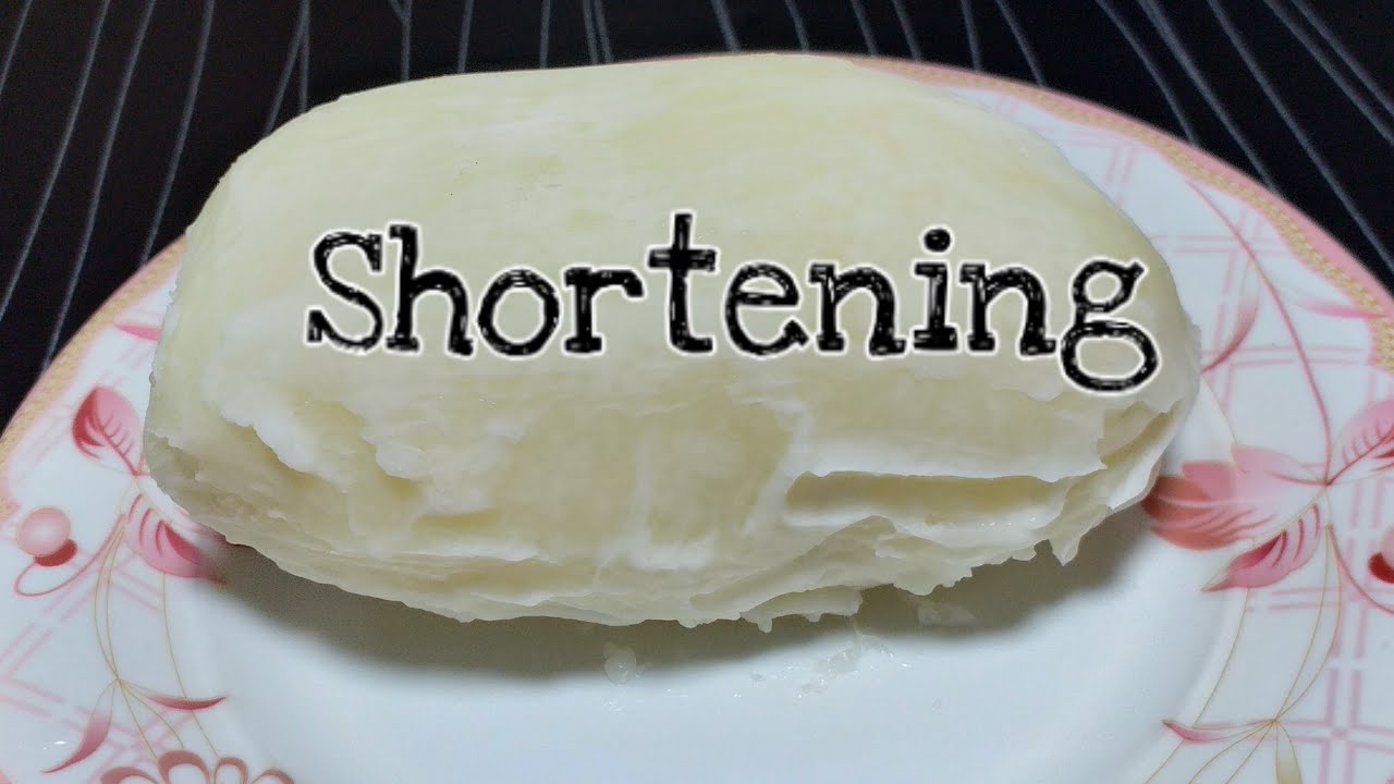 Home made Shortening With Easy Cooking With Naz YouTube