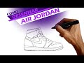 Air Jordan - Como desenhar