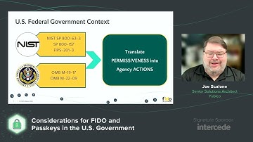 Authenticate Summit: Demystifying Passkey Implementations: Considerations for Passkeys in US Govt