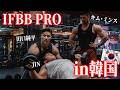 IFBBプロ田口純平と韓国に遠征してバチバチに胸トレしてきた