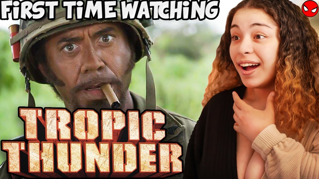 THIS IS NOW MY ALL TIME FAVORITE COMEDY!! |  FIRST TIME WATCHING *TROPIC THUNDER* (2008)