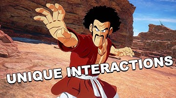 Dragon Ball Sparking Zero - Mr Satan Unique Interactions (Special Quotes)