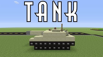Minecraft Vehicle Tutorial - Tank