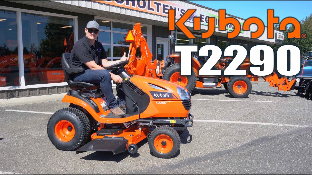 Kubota T2290 Lawn Mower You