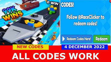 NEW UPDATE CODES [PIRATE] ALL CODES! Race Clicker ROBLOX | December 4, 2022
