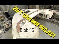 25ft bertram project  blob 43  getting the deck ready for paint with complications