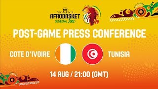 Press Conference - Cote d'Ivoire v Tunisia