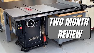 Harvey table saw 2 month review