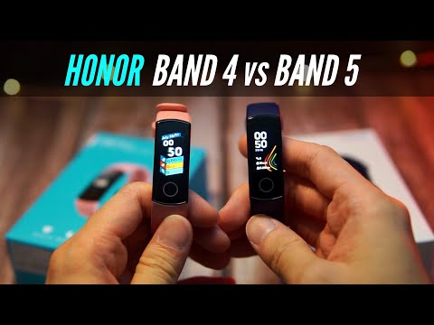 Honor Band 5 vs Honor Band 4 - Find out what's new!