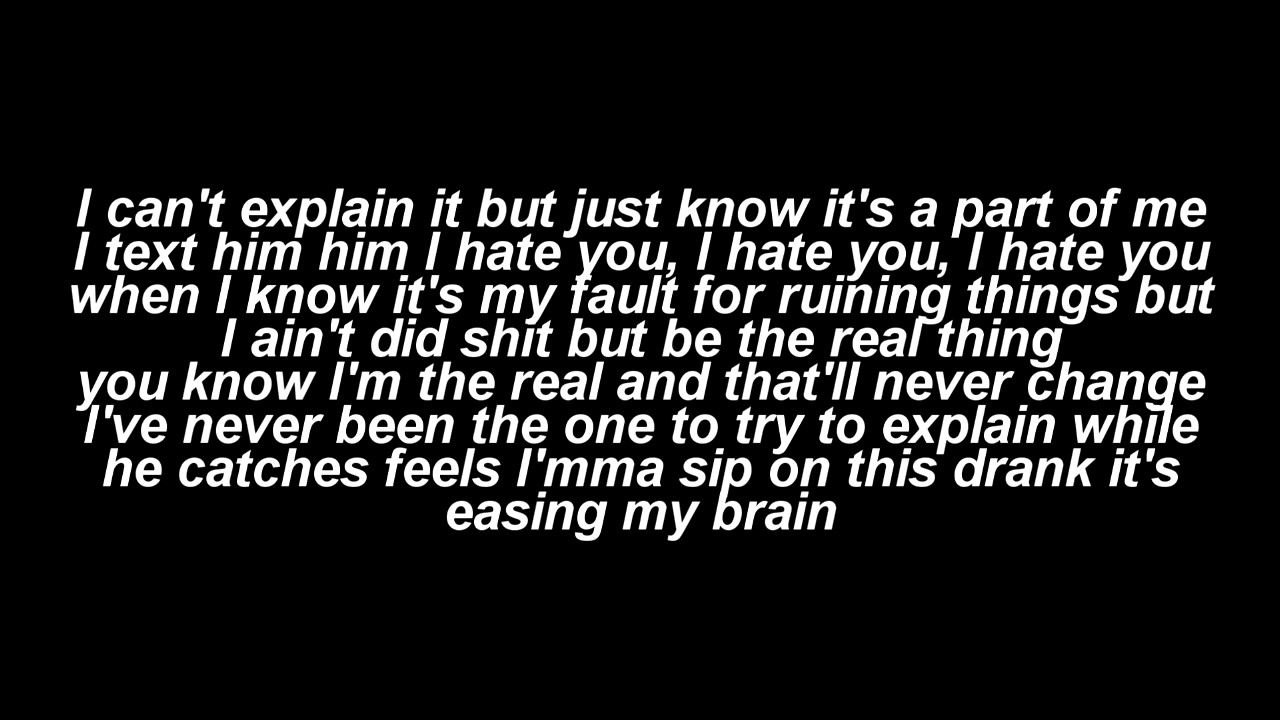 Evolsi - PRBLMS LYRICS (Female Version remix, 6LACK) - YouTube