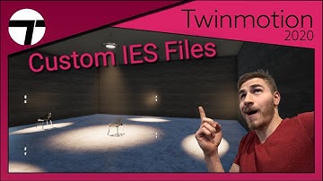 How to Use Custom IES Files For Lights | Twinmotion
