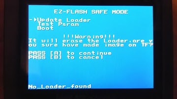 How to fix ez flash omega that won