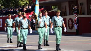 La Legión Ronda: Desfile en Madrid en el Día de la Fiesta Nacional 2022