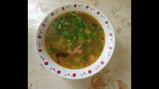 Гречневый суп ароматный с кореньями