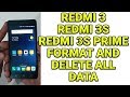 How To Format Hard Reset And Factory Data Reset Redmi 3s And Redmi 3s Prime