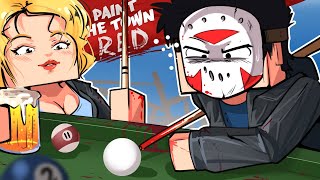 BAR DATE WITH LIZ KATZ - PAINT THE TOWN RED YouTube Videos