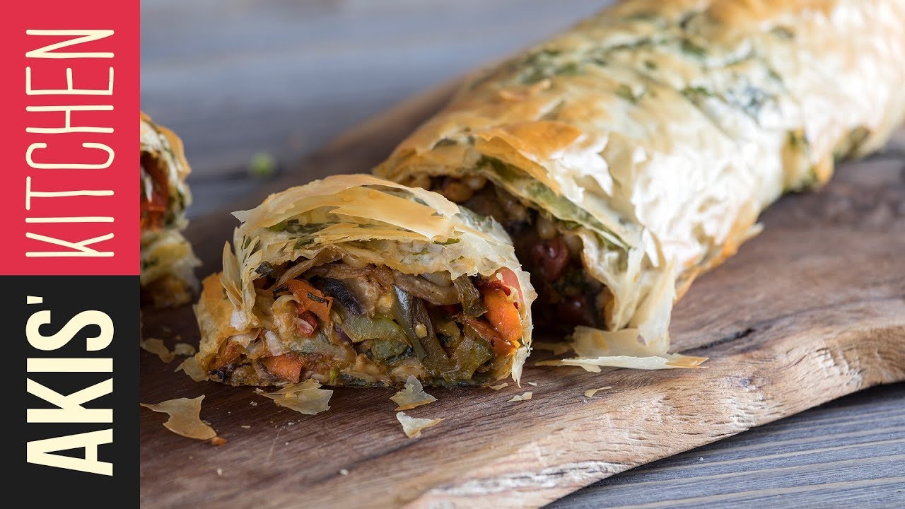 Vegetable strudel | Akis Petretzikis