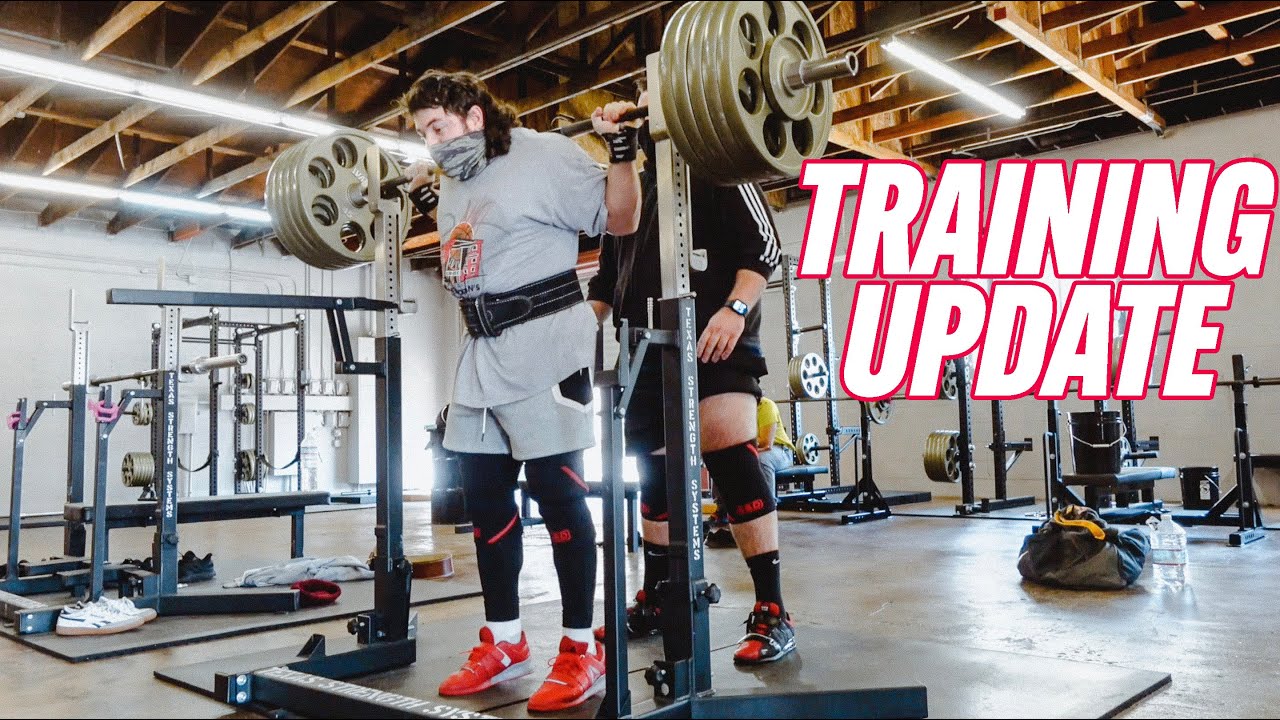 My Powerlifting Training Update YouTube