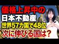 57カ国の住宅価格ランキング！これから不動産が盛り上がる国の見分け方について紹介します！