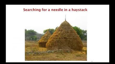 15   1   Needle in a haystack 17 mins